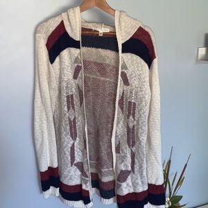 Aztec Beige Cardigan